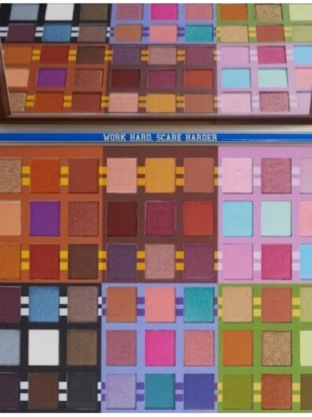 Disney Pixar Monsters University X Revolution Shadow Palette - 54 Shades Jumbo